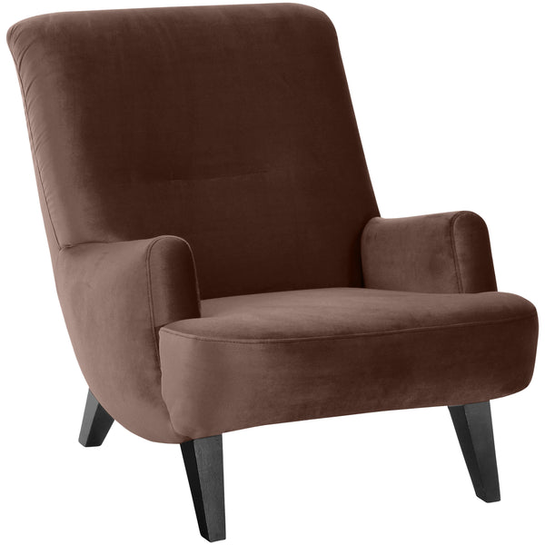 Fauteuil Brandford marron de Max Winzer