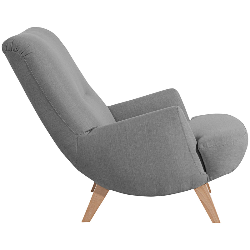 Fauteuil Brandford gris de Max Winzer