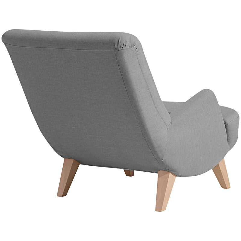 Fauteuil Brandford gris de Max Winzer