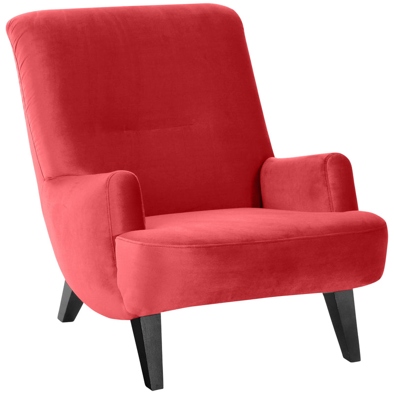 Fauteuil Brandford rouge de Max Winzer