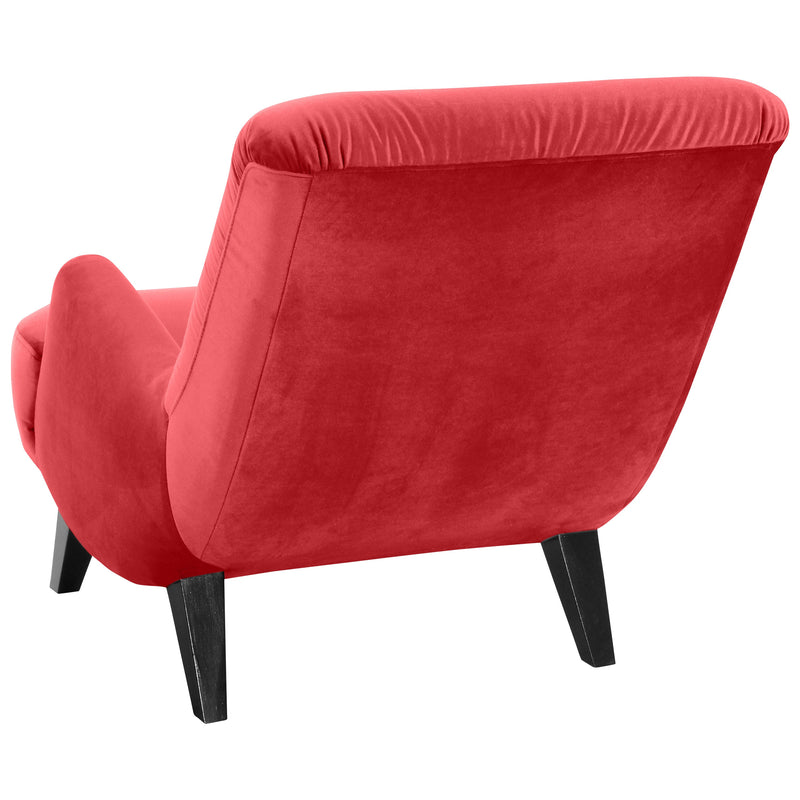 Fauteuil Brandford rouge de Max Winzer