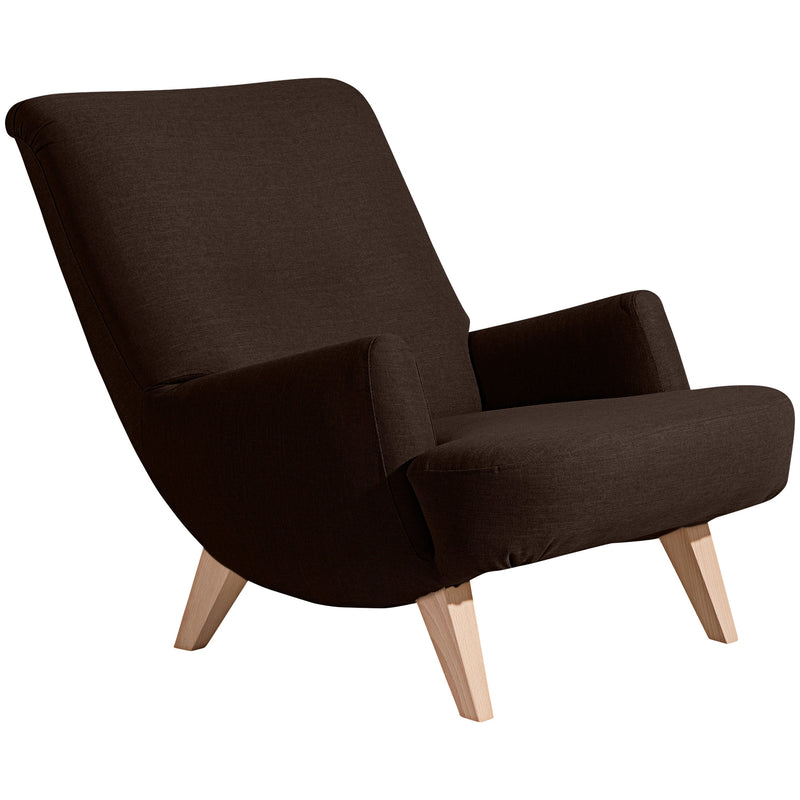 Fauteuil Max Winzer Brandford chocolat