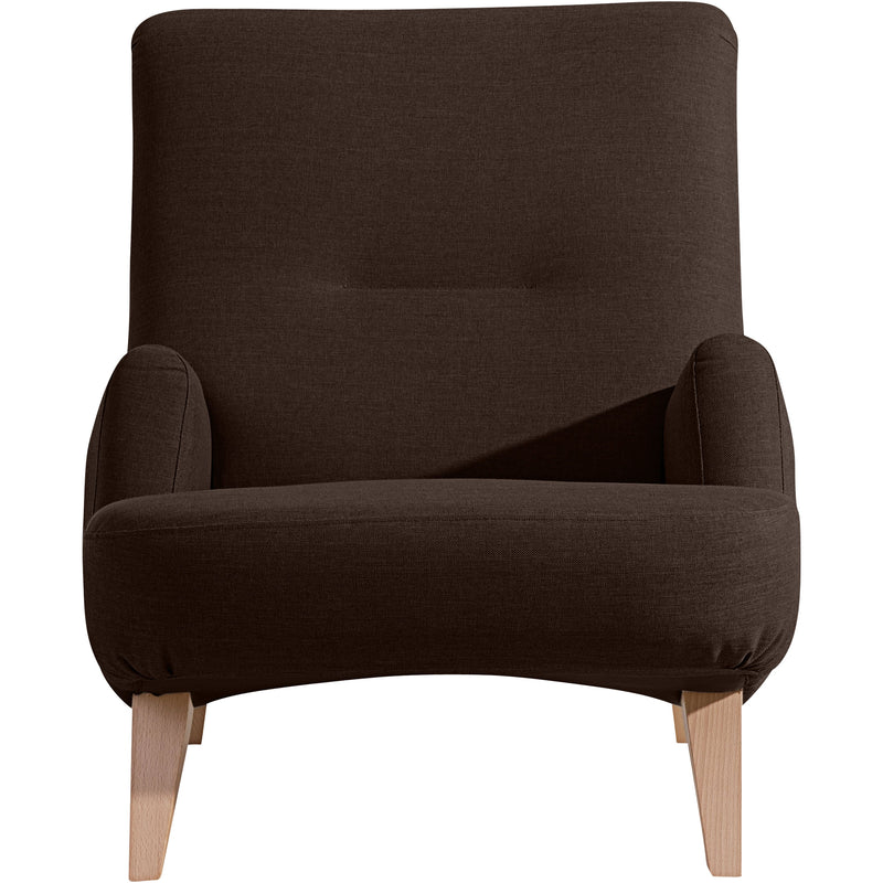 Fauteuil Max Winzer Brandford chocolat