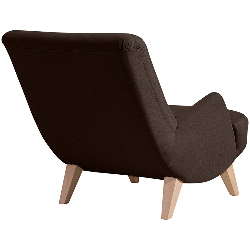 Fauteuil Max Winzer Brandford chocolat