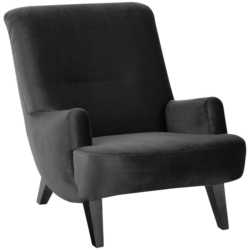 Fauteuil Brandford noir de Max Winzer