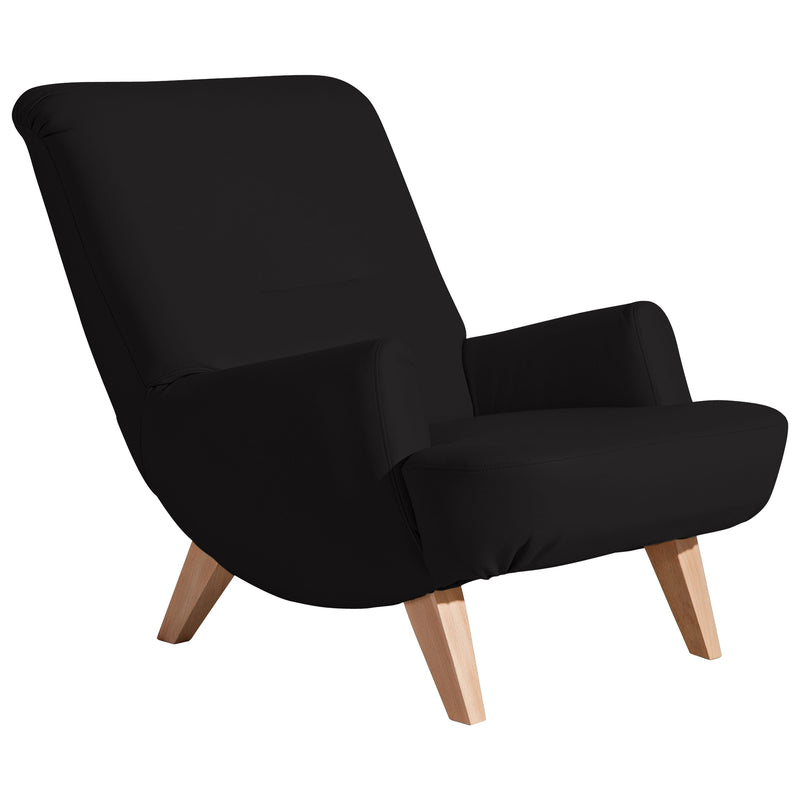 Fauteuil Brandford noir de Max Winzer