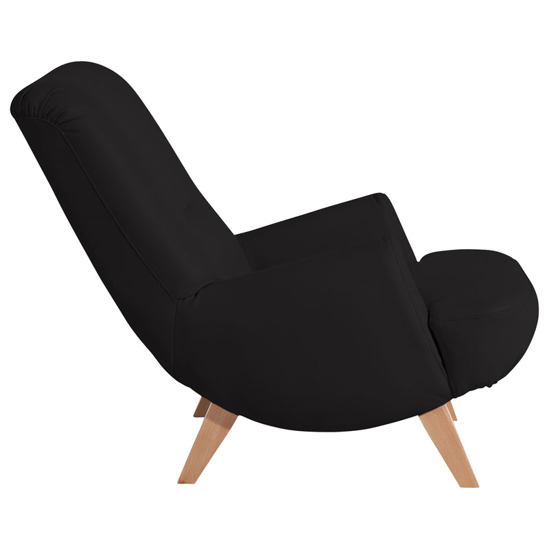 Fauteuil Brandford noir de Max Winzer