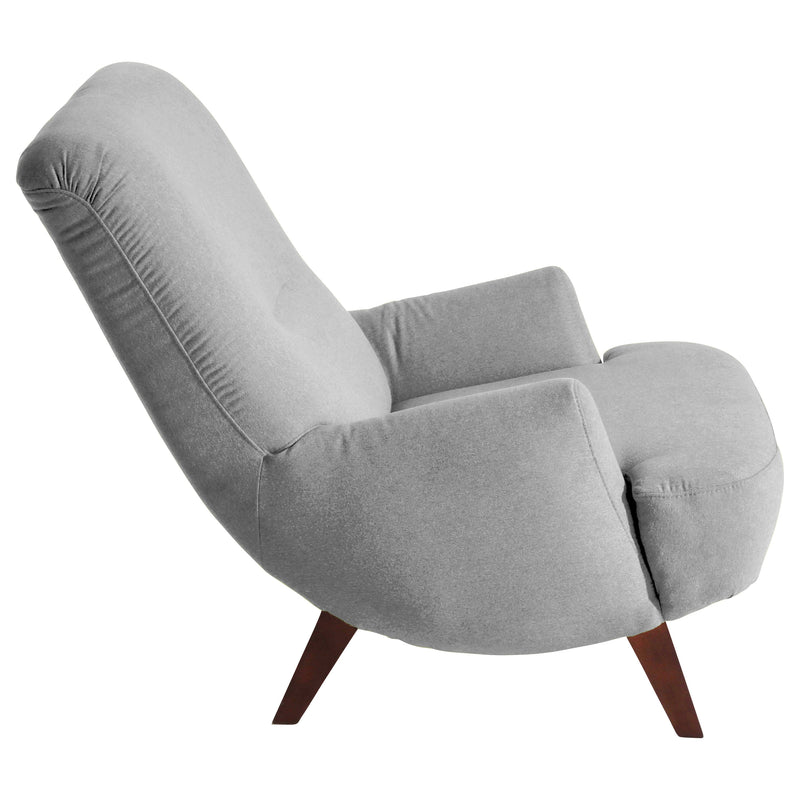 Fauteuil Brandford argent Max Winzer