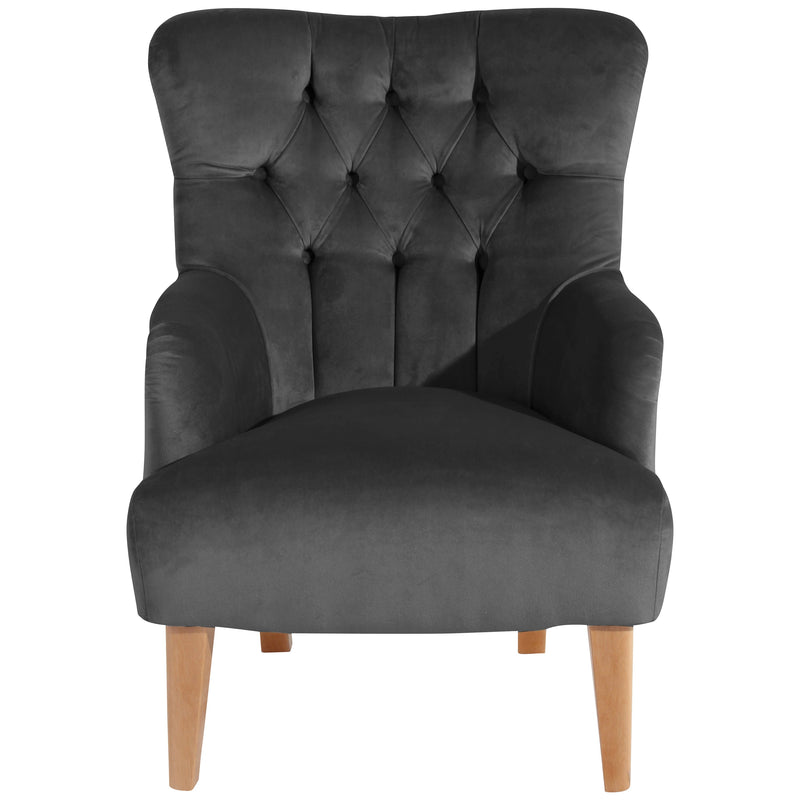 Fauteuil Brandon anthracite de Max Winzer