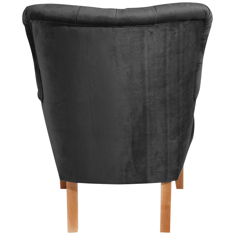 Fauteuil Brandon anthracite de Max Winzer