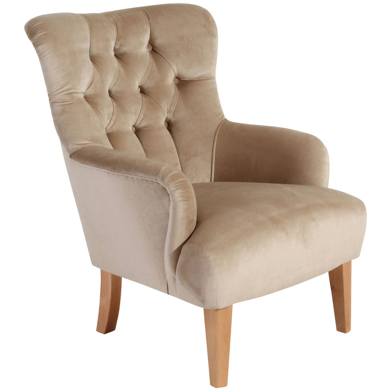 Fauteuil Brandon sable de Max Winzer