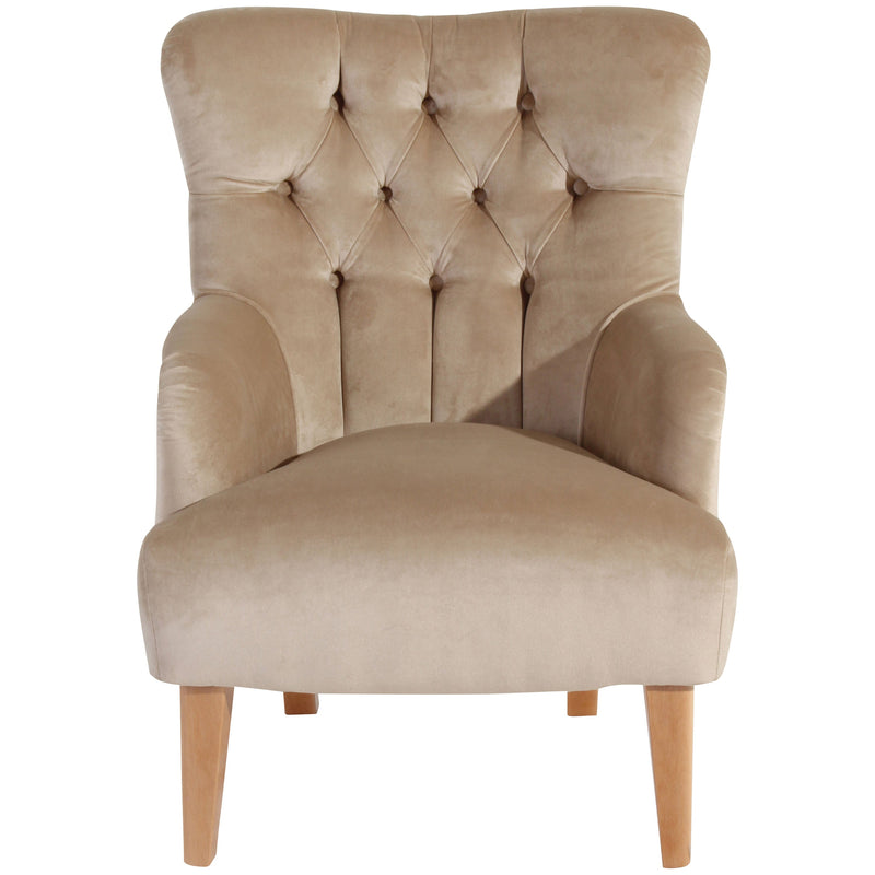 Fauteuil Brandon sable de Max Winzer