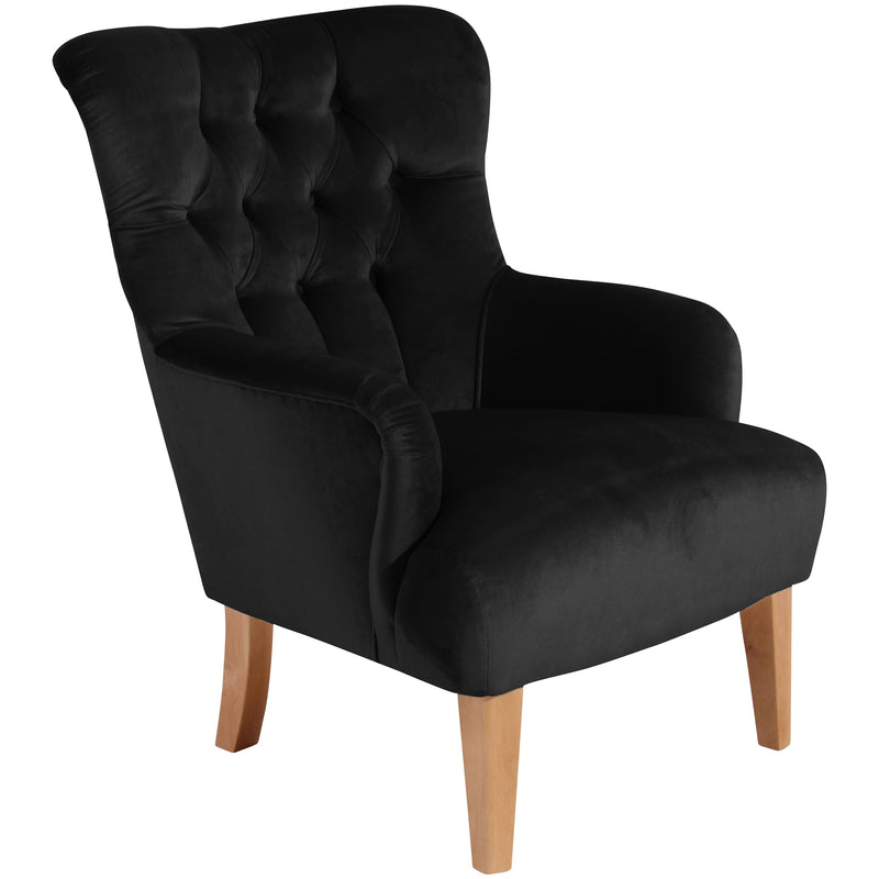 Fauteuil Brandon noir de Max Winzer