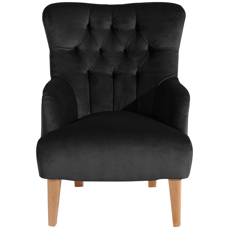 Fauteuil Brandon noir de Max Winzer