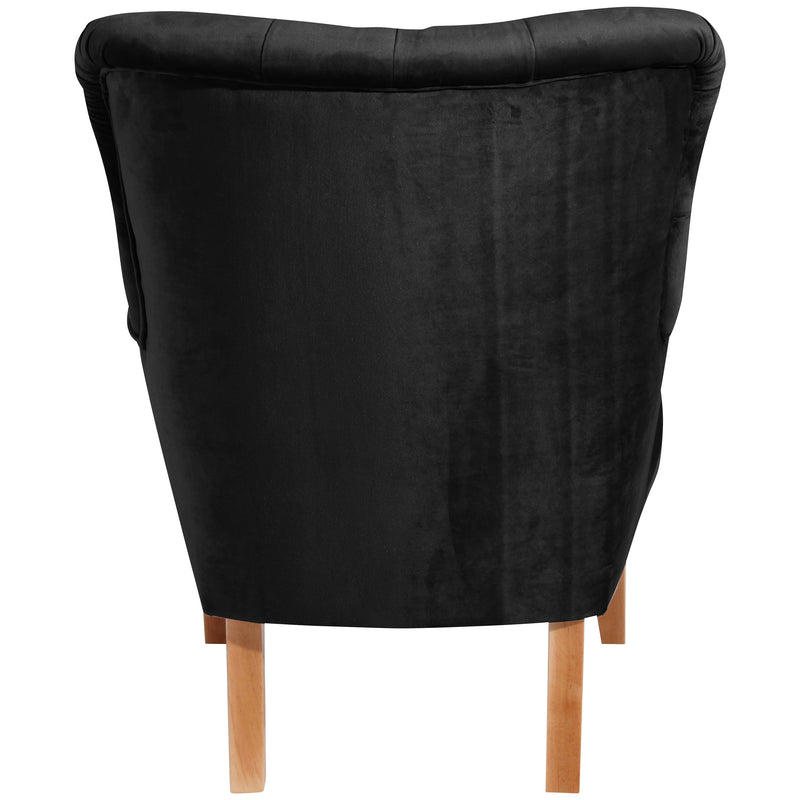 Fauteuil Brandon noir de Max Winzer