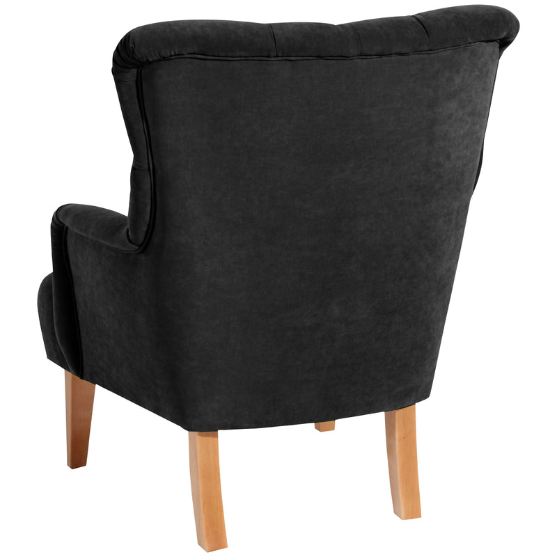 Max Winzer Fauteuil Brandon zwart