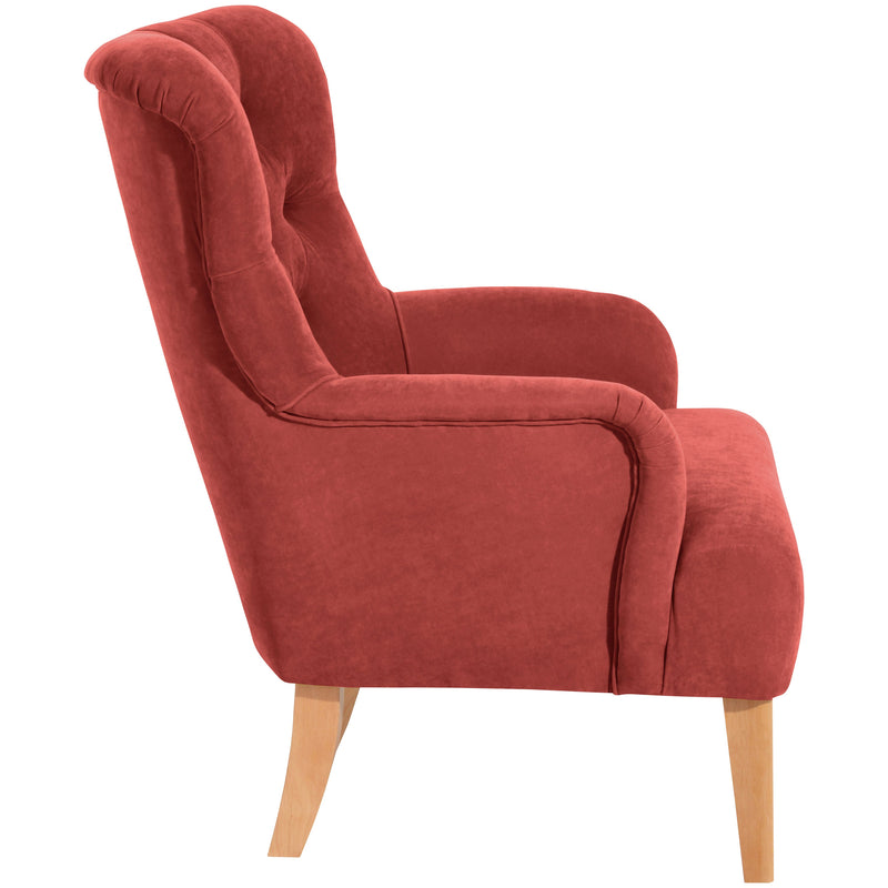 Fauteuil Brandon en terre cuite de Max Winzer