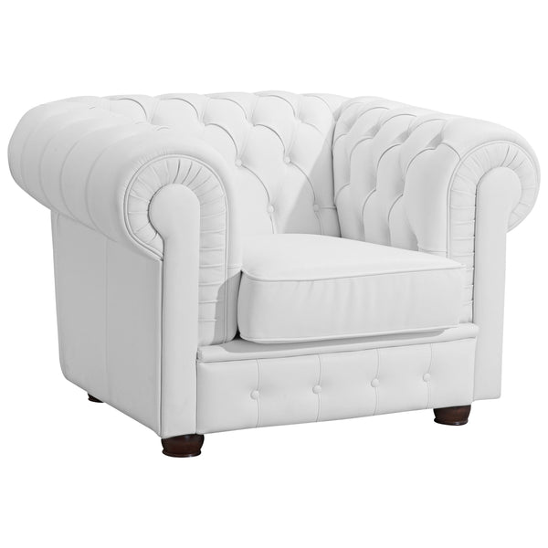 Fauteuil Bridgeport de Max Winzer blanc