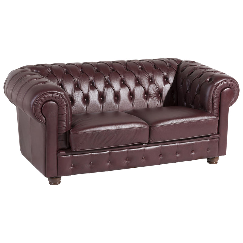 Max Winzer Sofa 2-Sitzer Bridgeport rot