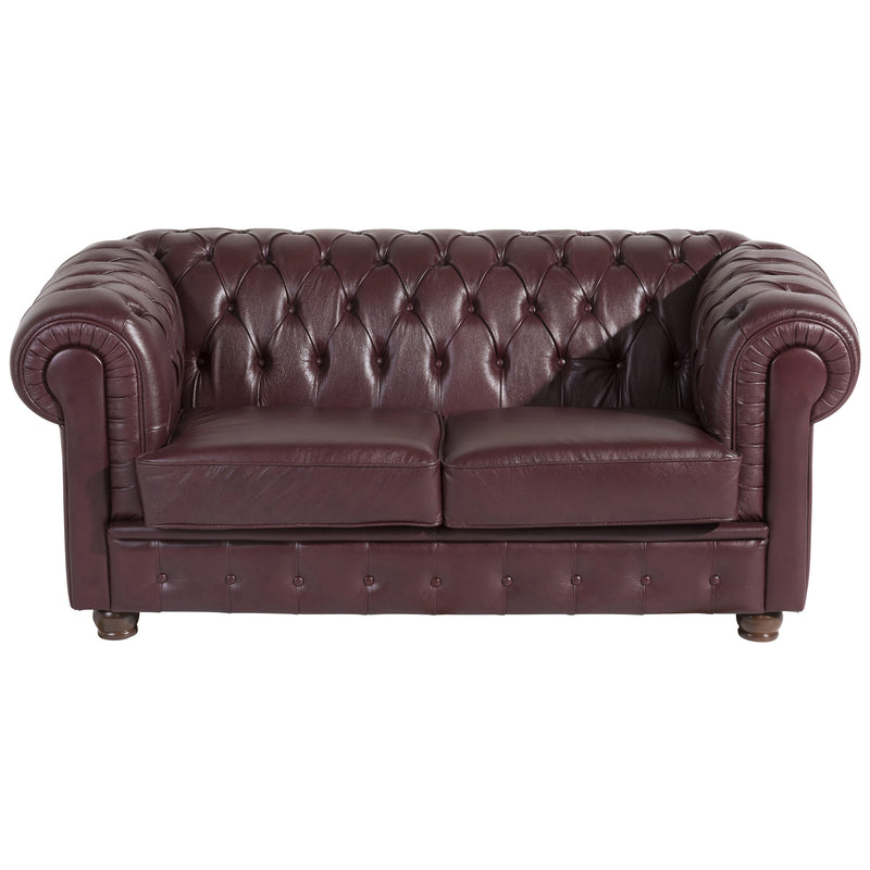 Max Winzer Sofa 2-Sitzer Bridgeport rot