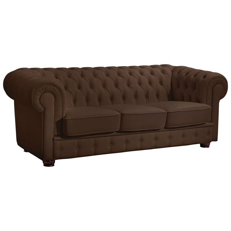 Max Winzer Sofa 3-Sitzer Bridgeport braun