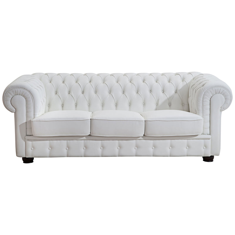 Max Winzer Sofa 3-Sitzer Bridgeport weiß