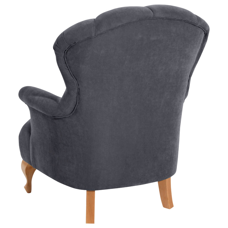 Fauteuil Camilla de Max Winzer anthracite