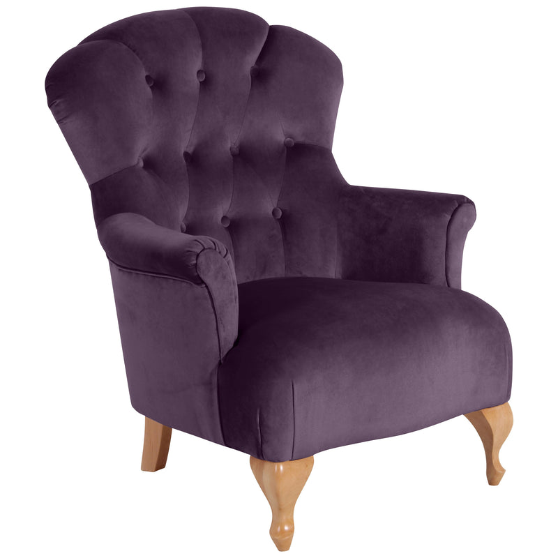 Max Winzer Sessel Camilla purple