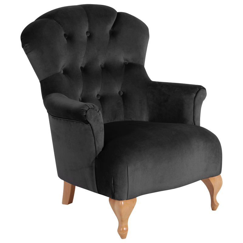 Fauteuil Camilla noir de Max Winzer