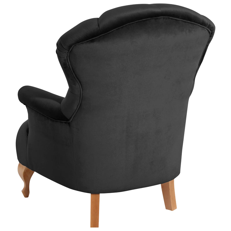 Fauteuil Camilla noir de Max Winzer