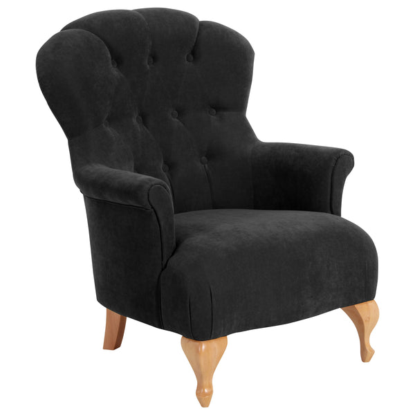 Fauteuil Camilla noir de Max Winzer