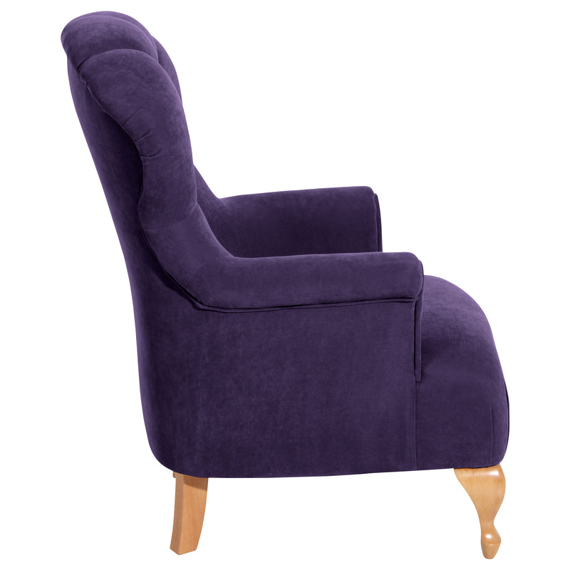 Max Winzer fauteuil Camilla violet