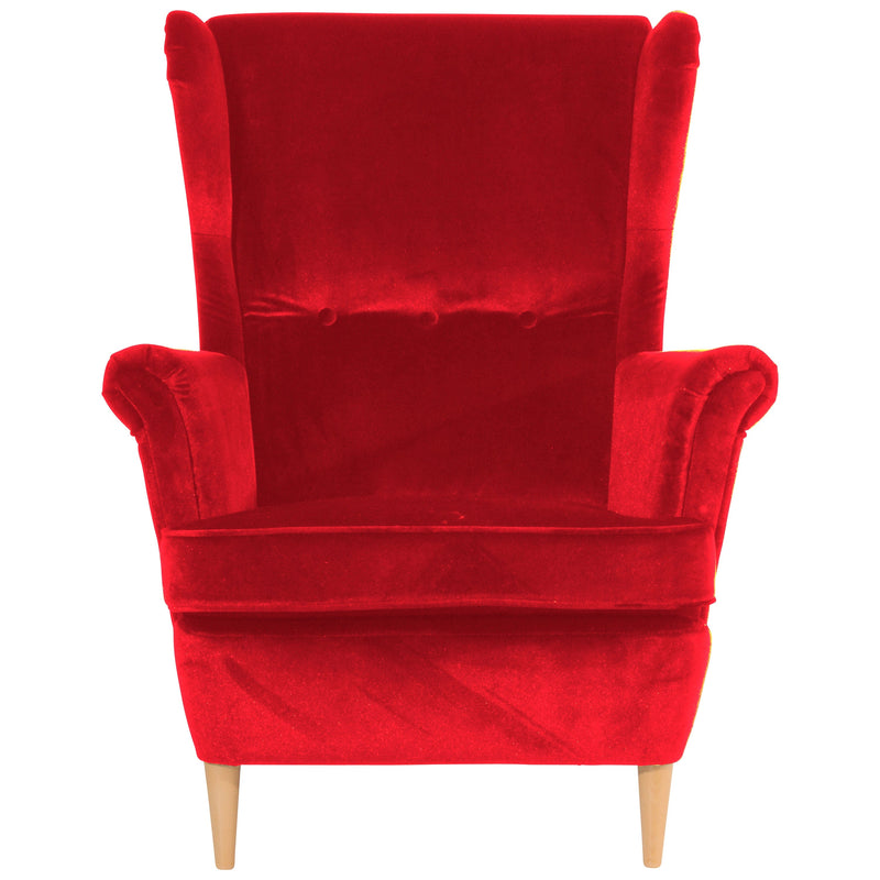 Max Winzer Wingback Chair Clint rood