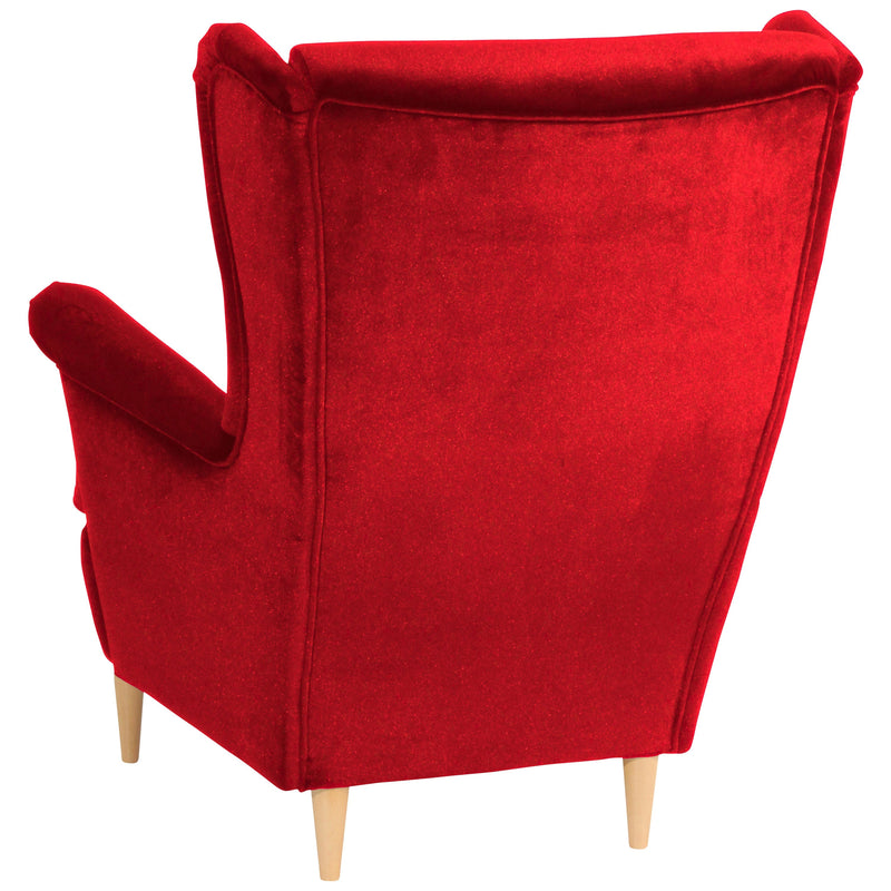 Max Winzer Wingback Chair Clint rood