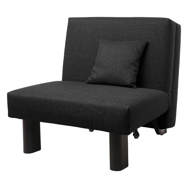 Chaise pliante Columbus noire de Max Winzer