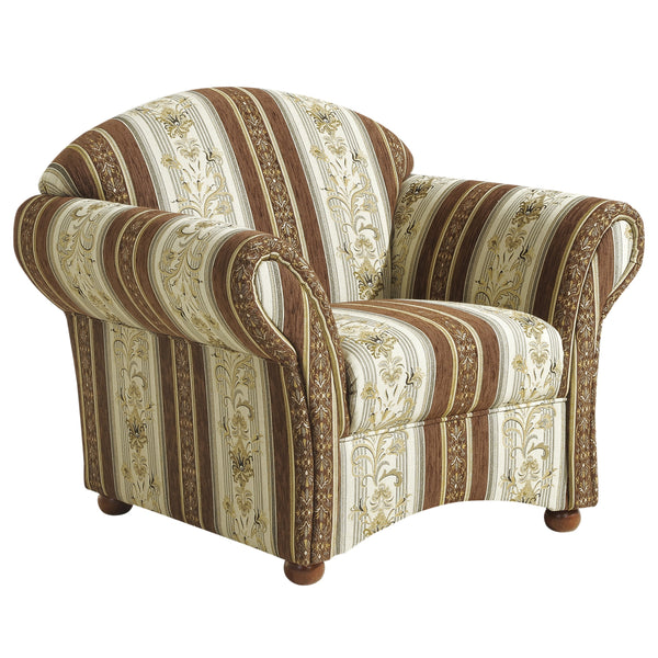 Fauteuil Corona marron de Max Winzer