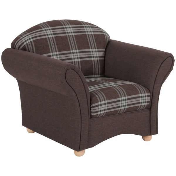 Fauteuil Corona marron de Max Winzer