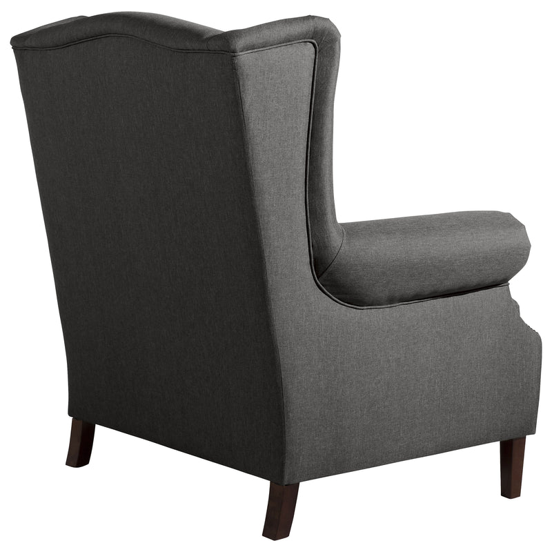 Fauteuil Flora anthracite de Max Winzer