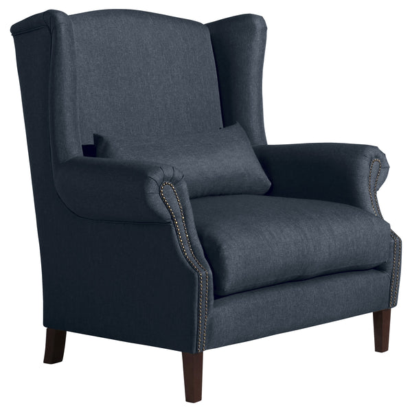 Fauteuil Flora bleu de Max Winzer