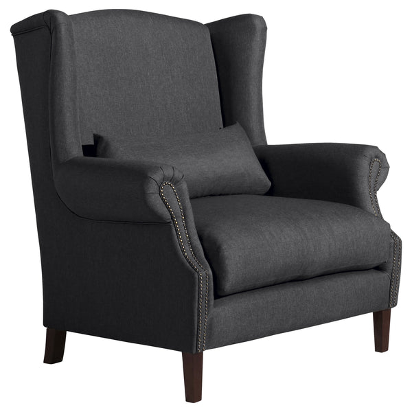 Fauteuil Flora graphite de Max Winzer