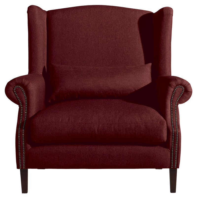 Fauteuil Flora rouge de Max Winzer