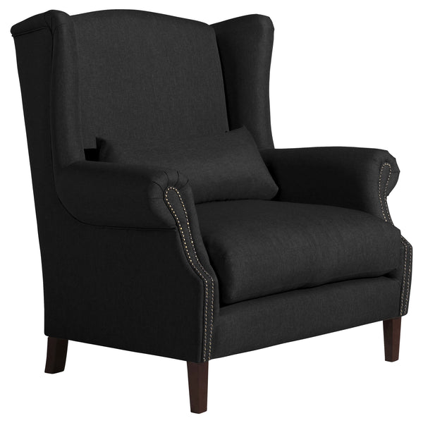 Fauteuil Flora noir de Max Winzer