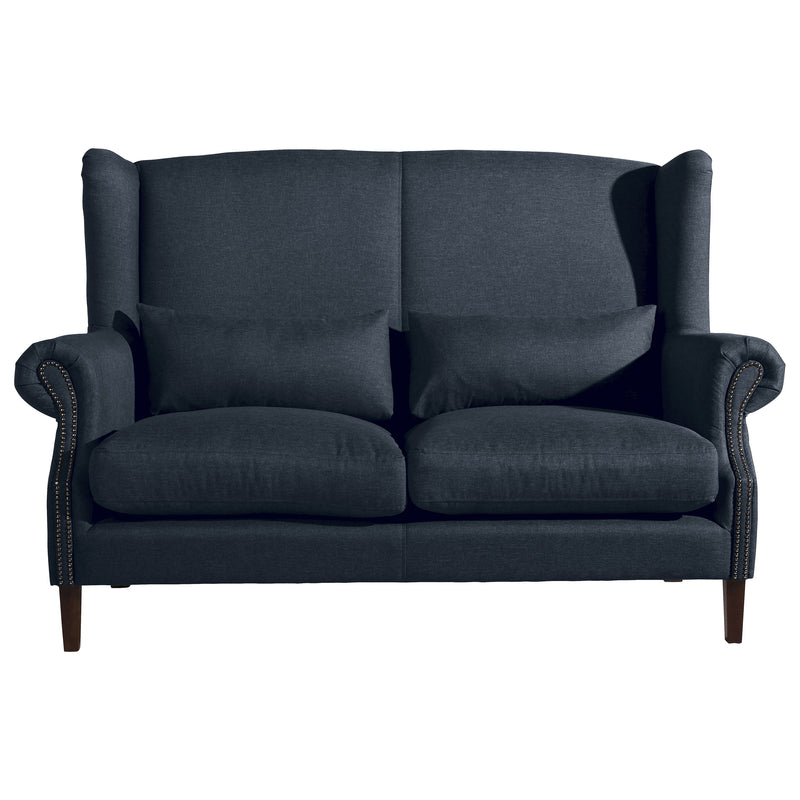 Max Winzer Sofa 2-Sitzer Flora blau