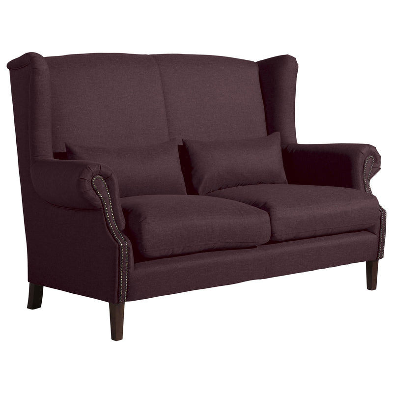 Max Winzer Sofa 2-Sitzer Flora burgund