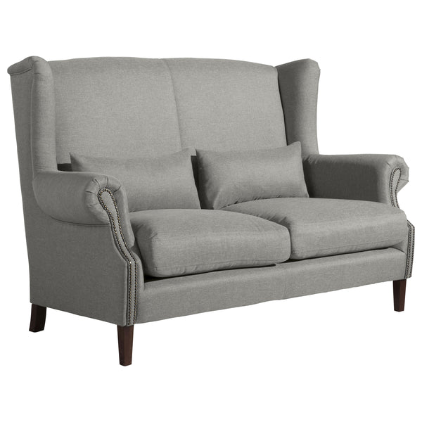 Max Winzer Sofa 2-Sitzer Flora hellgrau