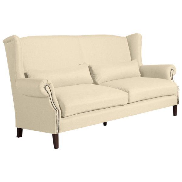 Max Winzer Sofa 3-Sitzer (2-geteilt) Flora beige