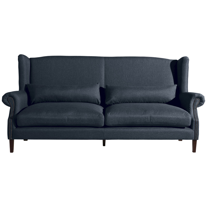 Max Winzer Sofa 3-Sitzer (2-geteilt) Flora blau