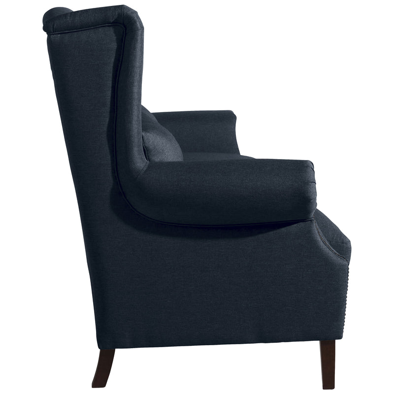 Max Winzer Sofa 3-Sitzer (2-geteilt) Flora blau