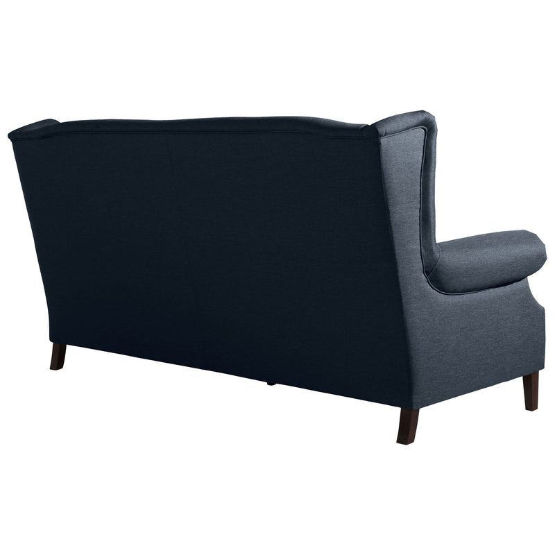 Max Winzer Sofa 3-Sitzer (2-geteilt) Flora blau