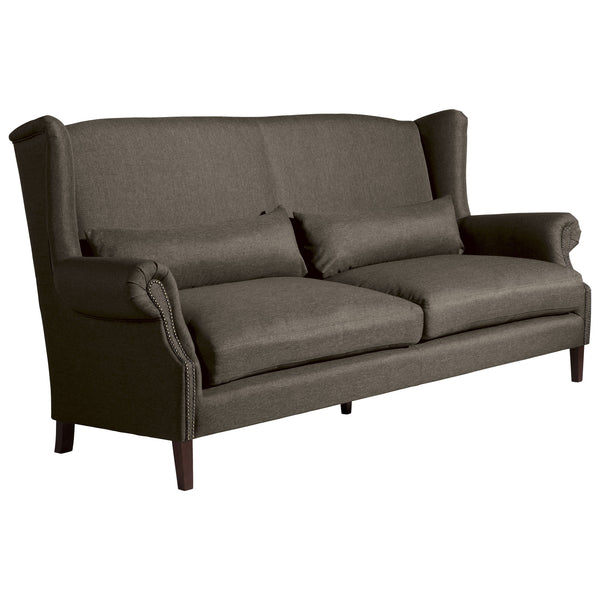 Max Winzer Sofa 3-Sitzer (2-geteilt) Flora braun